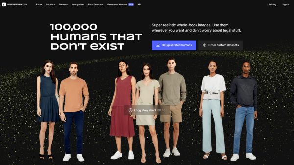 100,000 humans that don't exist