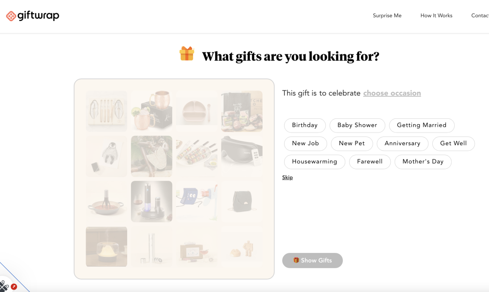 Giftwrap.ai Preview