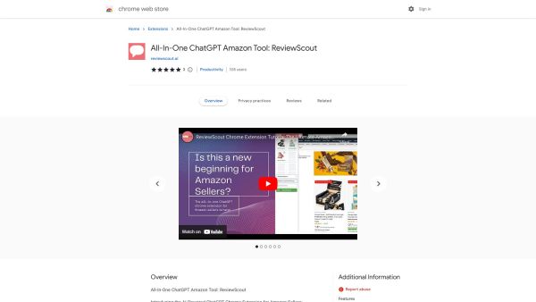 ReviewScout All-In-One Chrome Extension