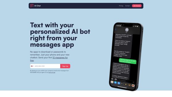 AI Chat SMS