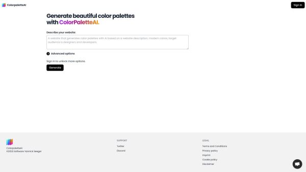 ColorpaletteAI