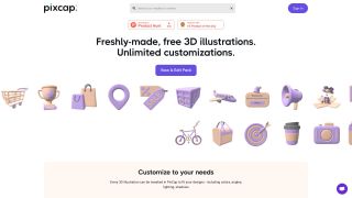 Pixcap - The design tool powered by 3D and AI