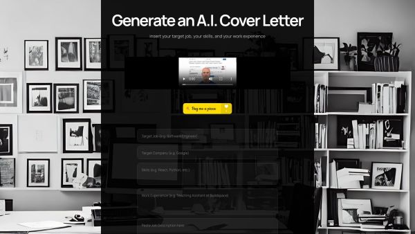 A.I. Cover Letter