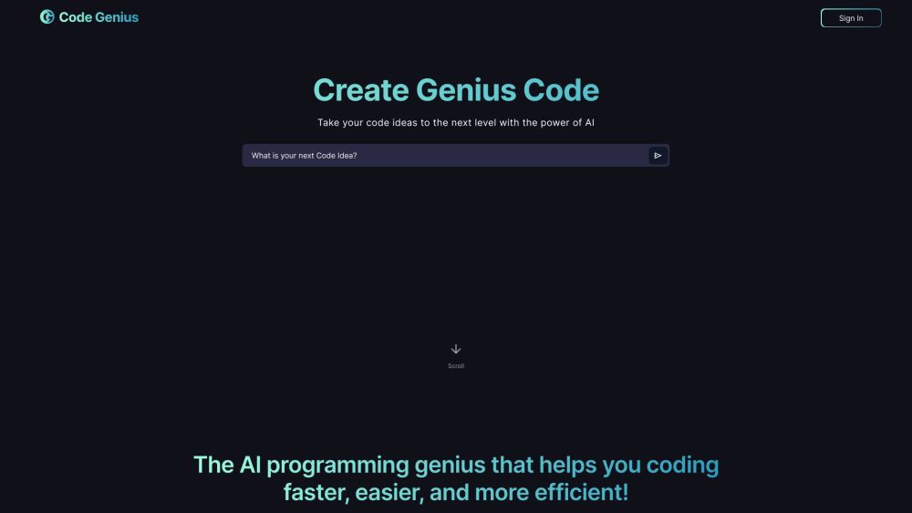 Code Genius Preview