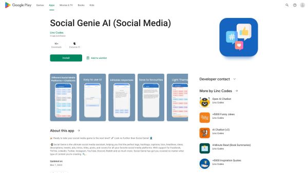 Social Genie AI
