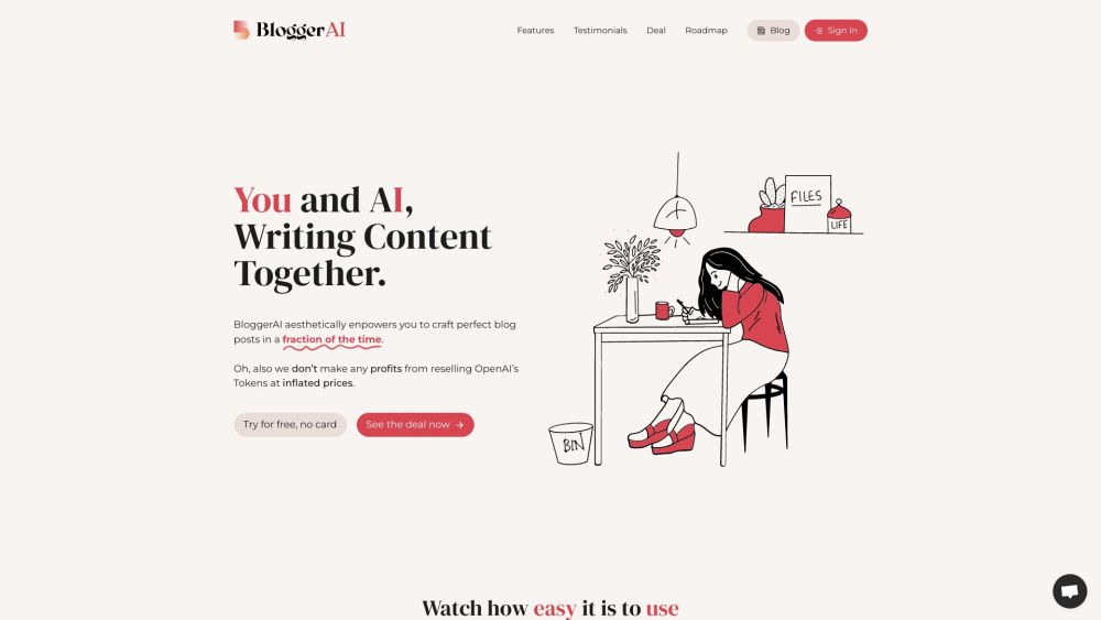 BloggerAI Preview