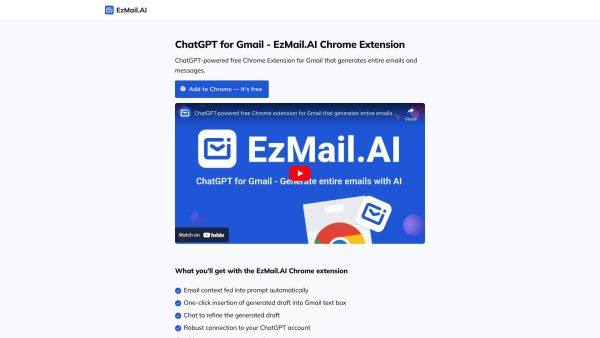 EzMail.AI Extension