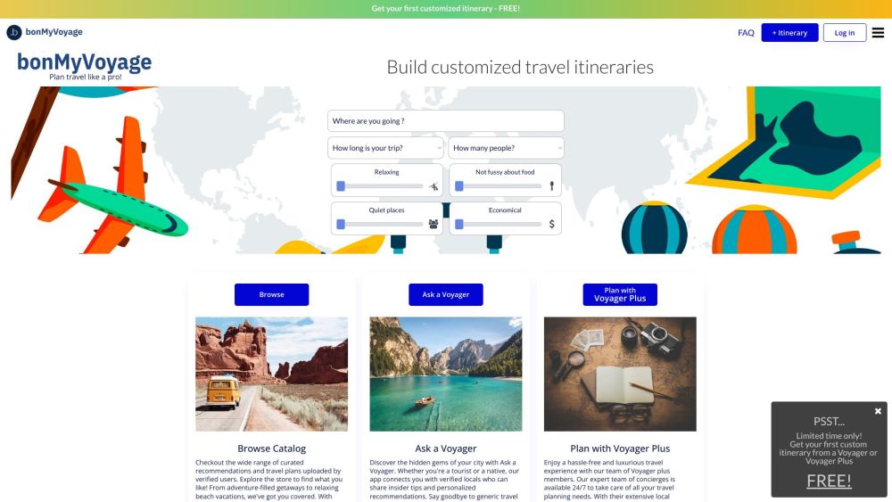 bonMyVoyage Preview