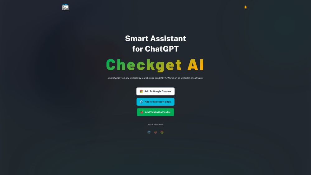 Checkget AI Preview