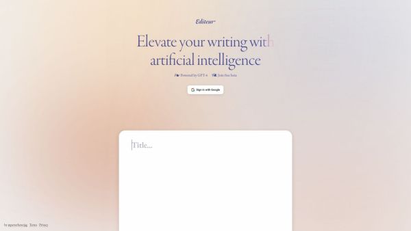 Editeur.ai