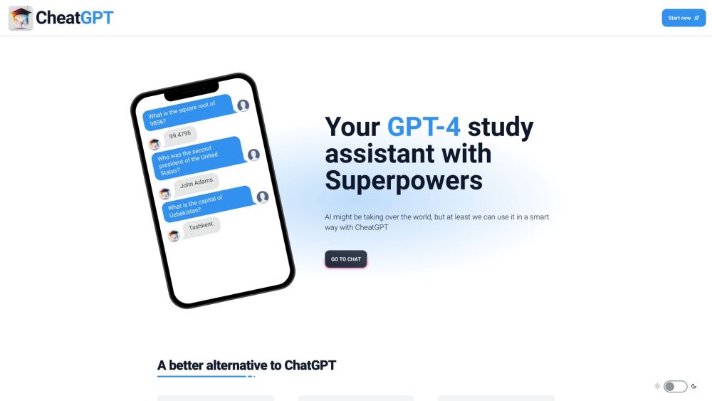 CheatGPT Preview