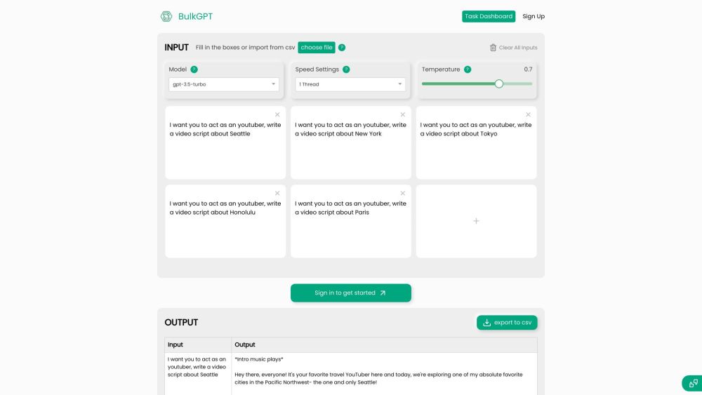 BulkGPT Preview
