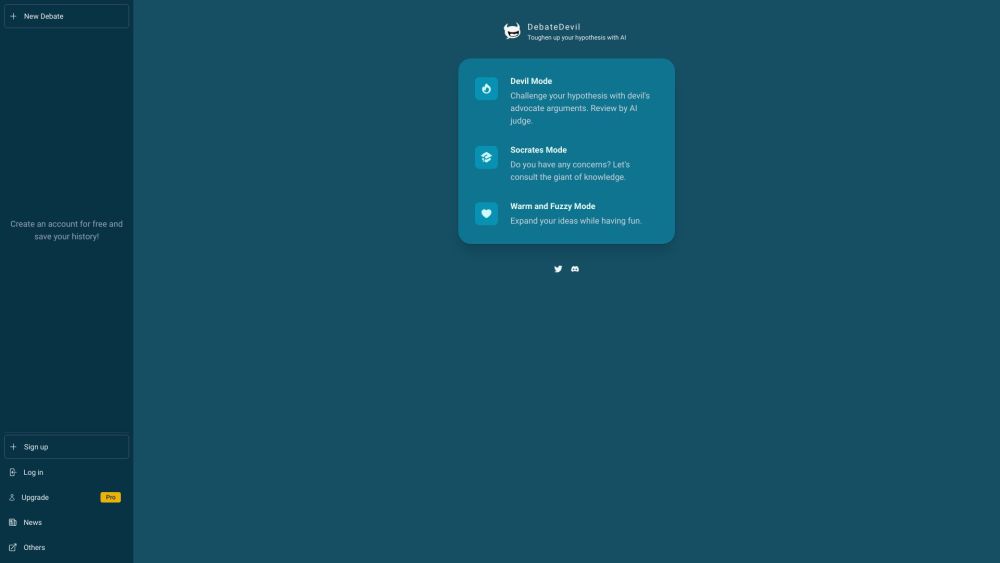 DebateDevil Preview