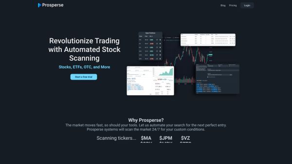 Prosperse - Automated Stock Scanner