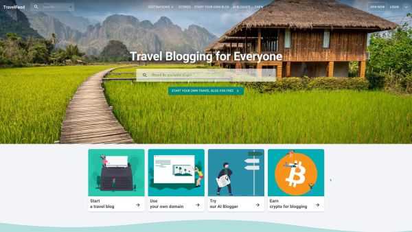 AI Supported Travel Blog Platform