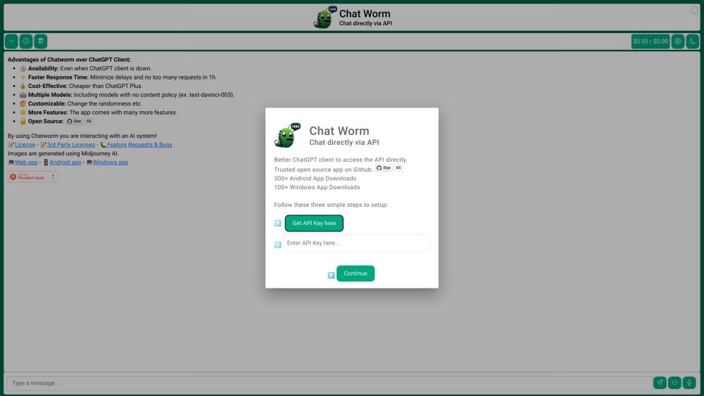 Chatworm Preview