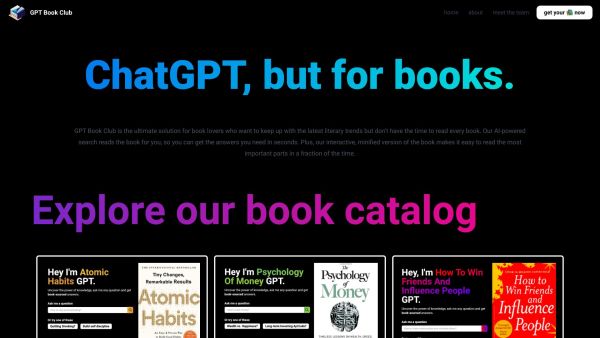 GPT Book Club