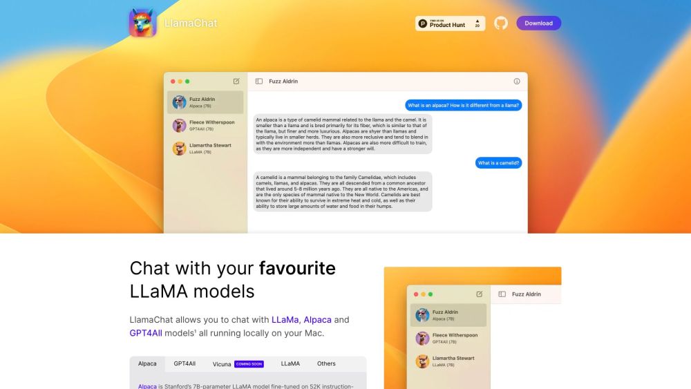 LlamaChat Preview