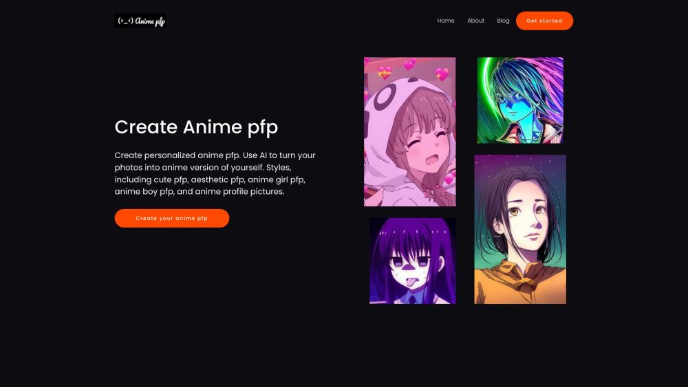 Aesthetic anime boy purple style profile photo