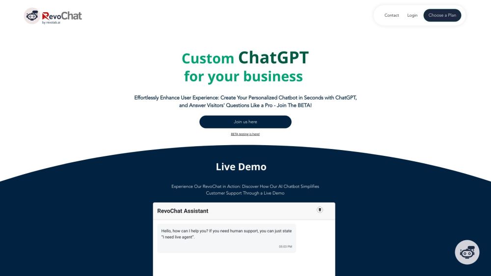 RevoChat Preview