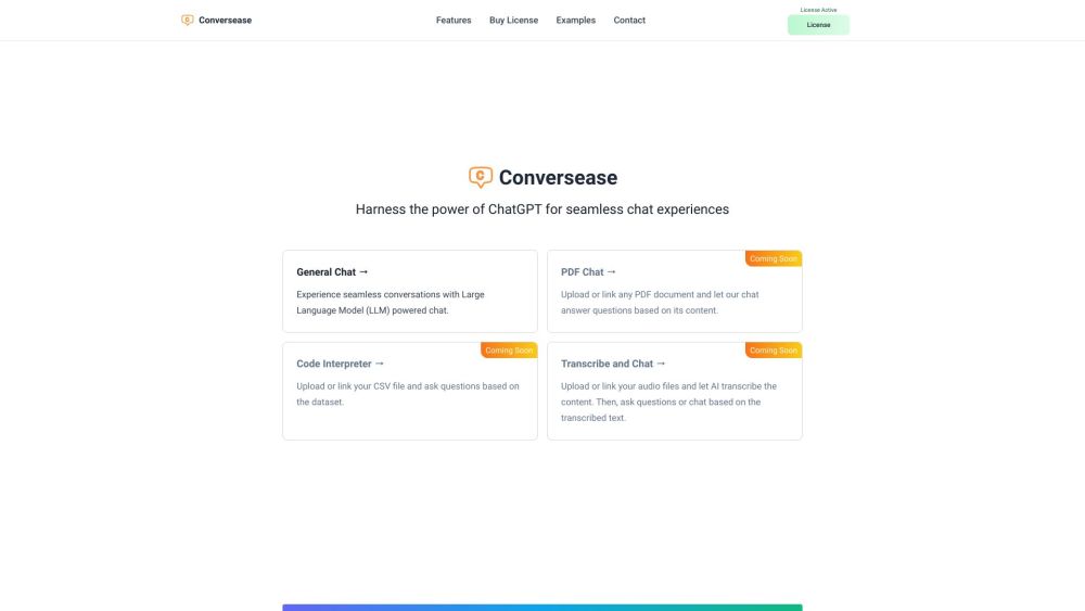 Conversease Preview