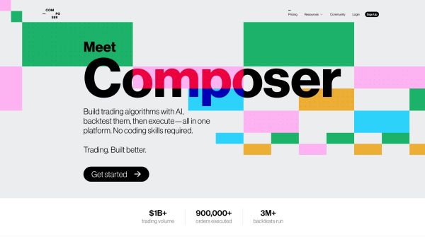 Composer - Your AI Copilot for Trading
