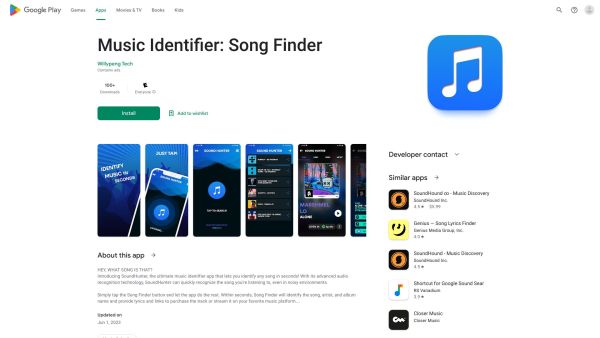 Music Identifier: Song Finder