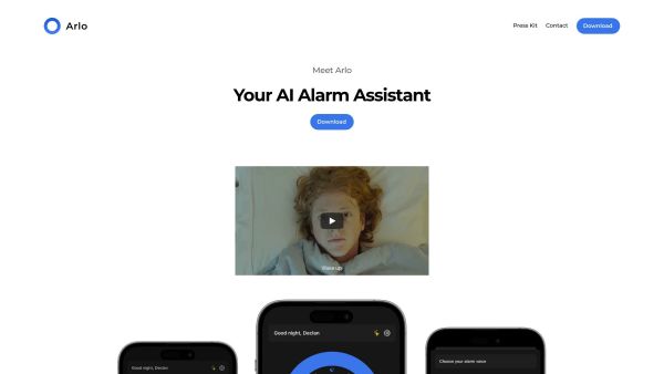 Arlo - AI Voice Alarm