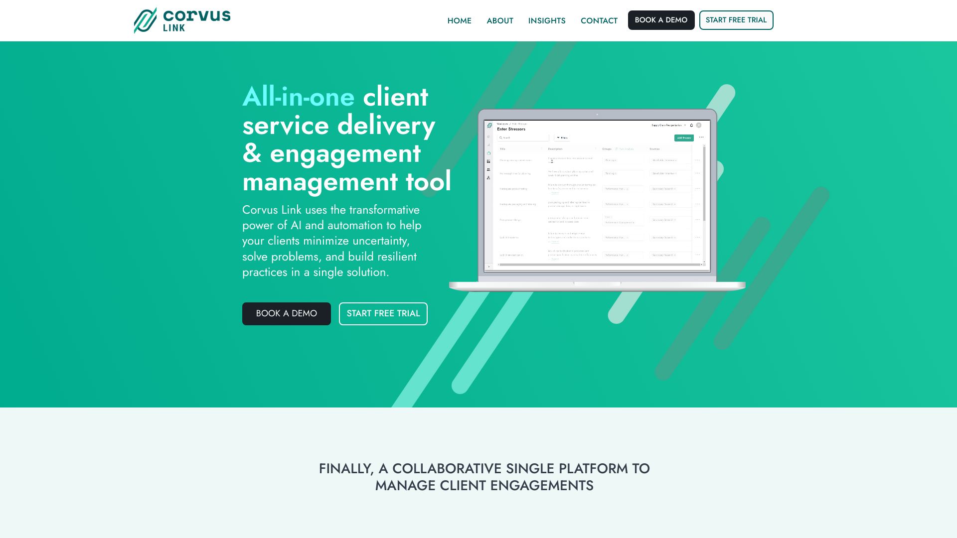 Corvus Link screenshot