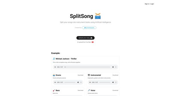 SplitSong.com