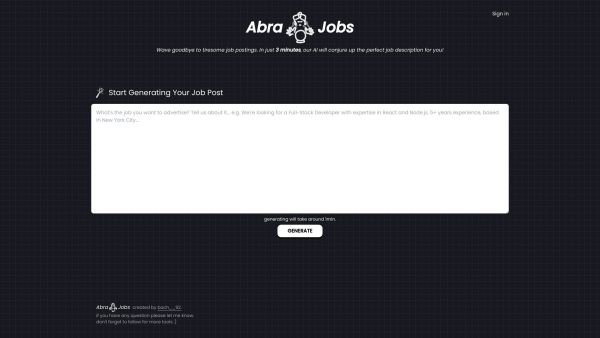 Abra Jobs