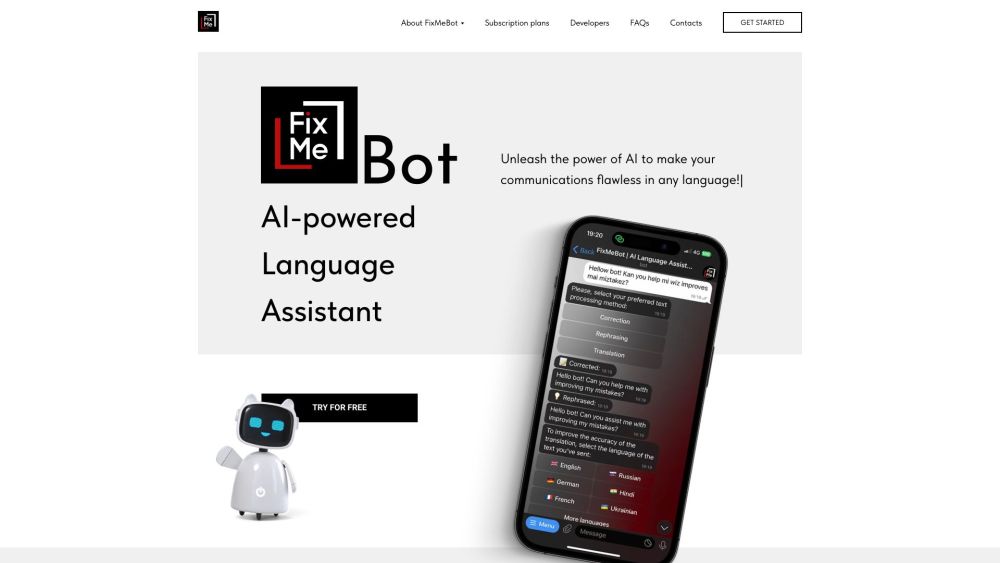 FixMeBot Preview
