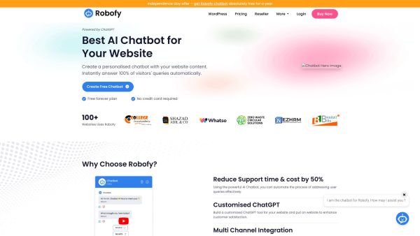 Robofy AI Chatbot