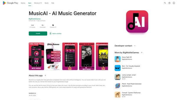 MusicAI - AI Music Generator