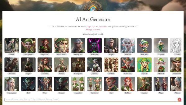EBank - AI Art Generator + AI Art Search