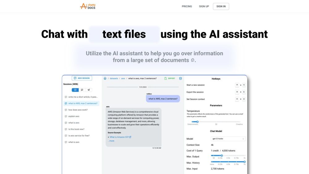 ChattyDocs Preview