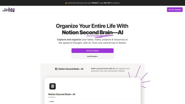 Notion Second Brain AI