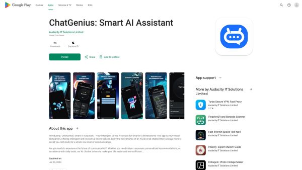 ChatGenius: Smart AI Assistant