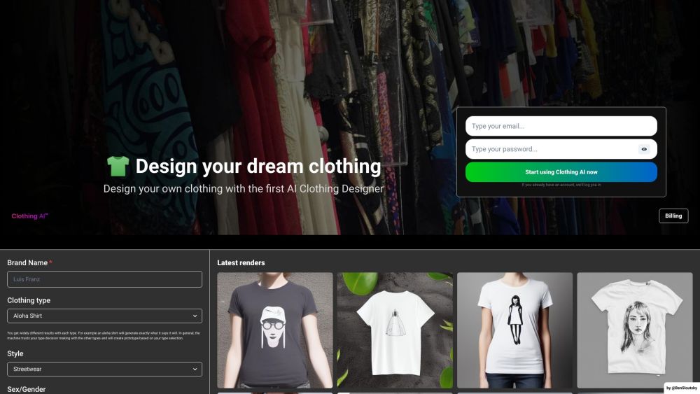 Clothing AI Preview