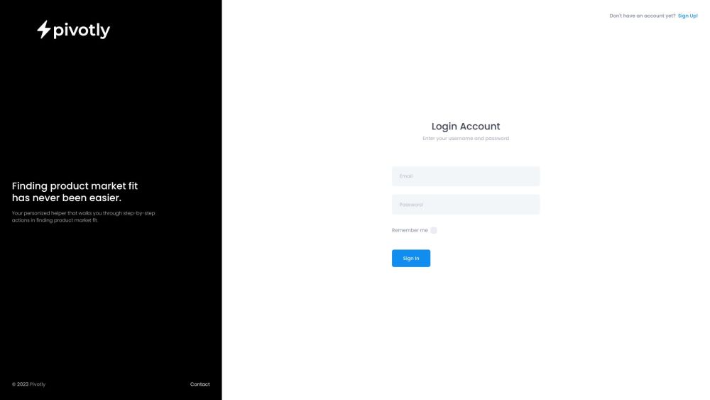 Pivotly Preview