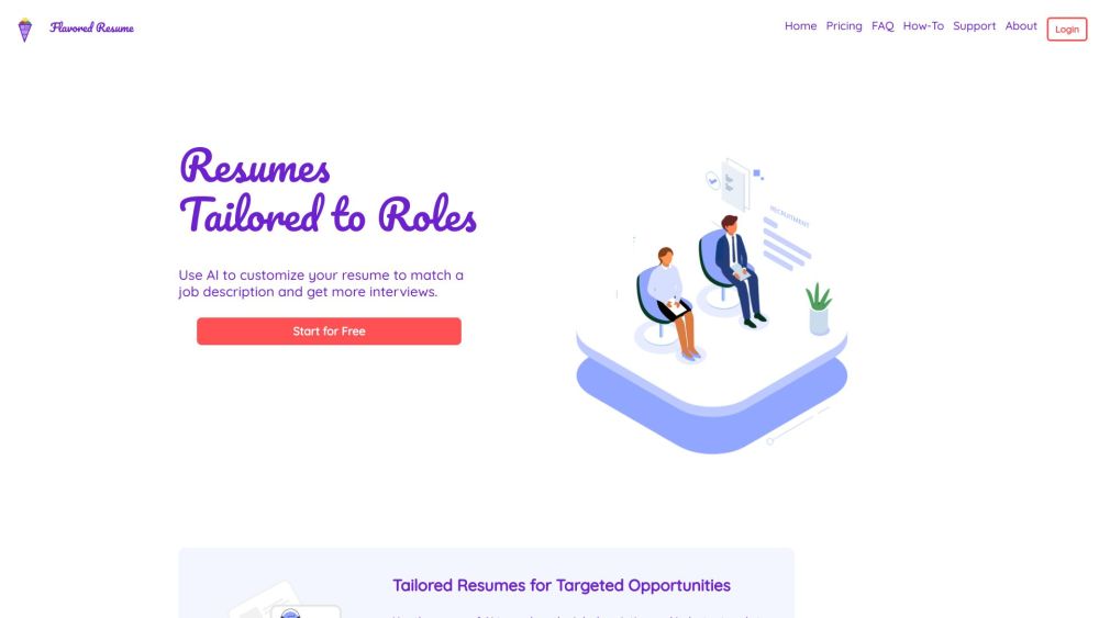Flavored Resume Preview