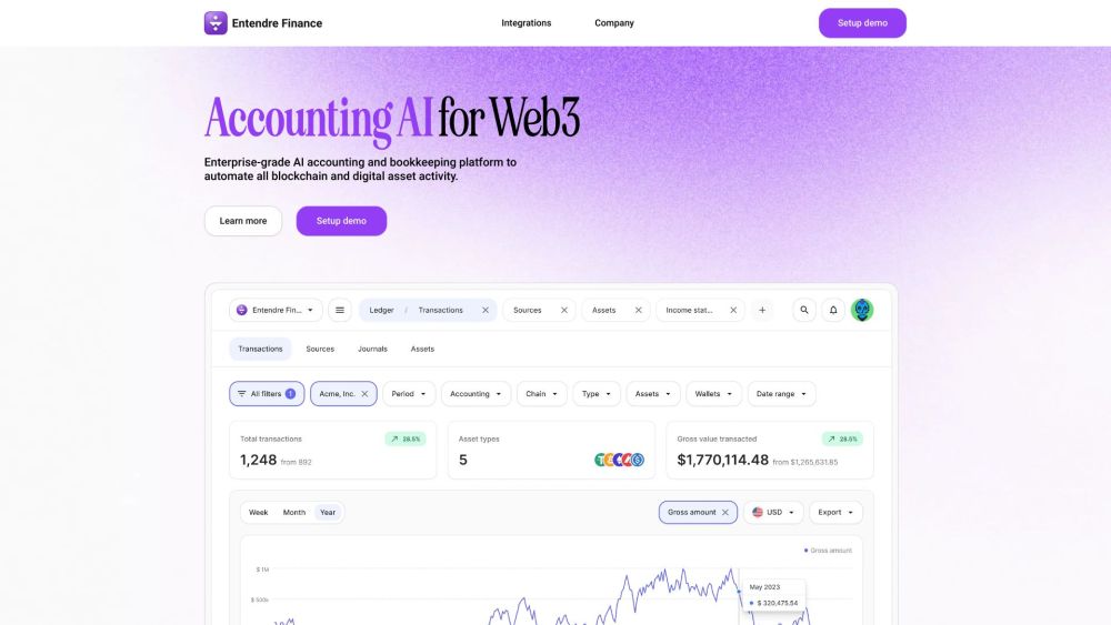 Entendre Finance Preview