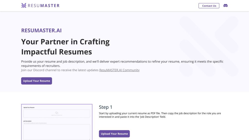 ResuMaster Preview