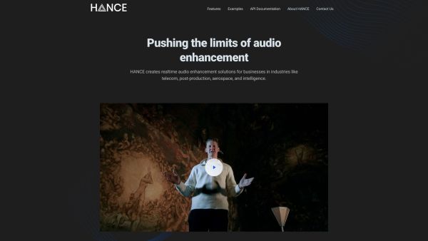 Hance - AI Audio Enhancement