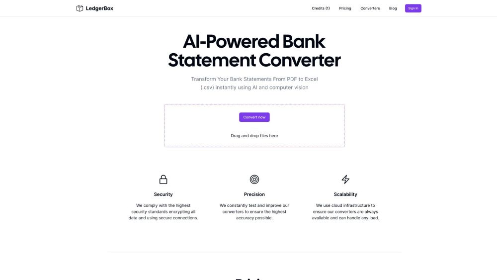 LedgerBox Preview
