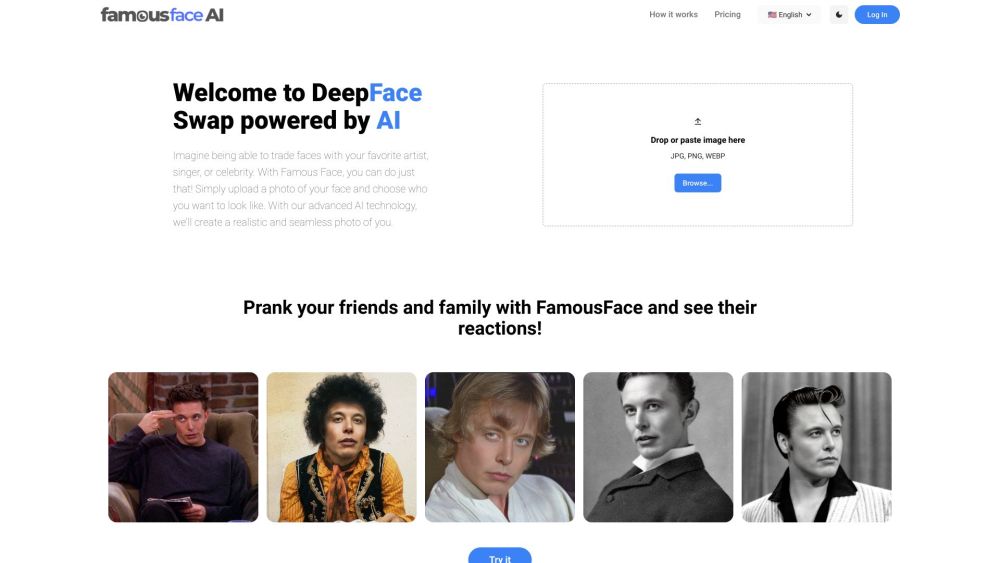 FamouseFace.app Preview