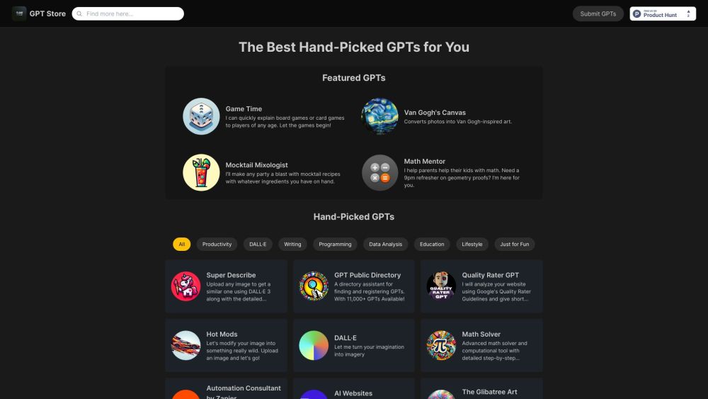 GPT-Store.app Preview
