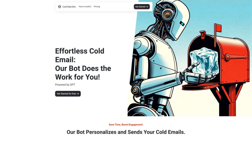 Cold Mail Bot Preview