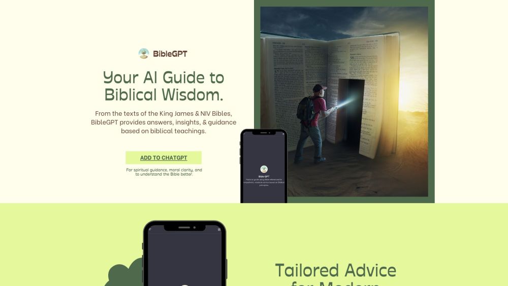 Bible GPT Preview