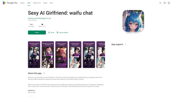 AI Girlfriend: waifu chat& roleplay